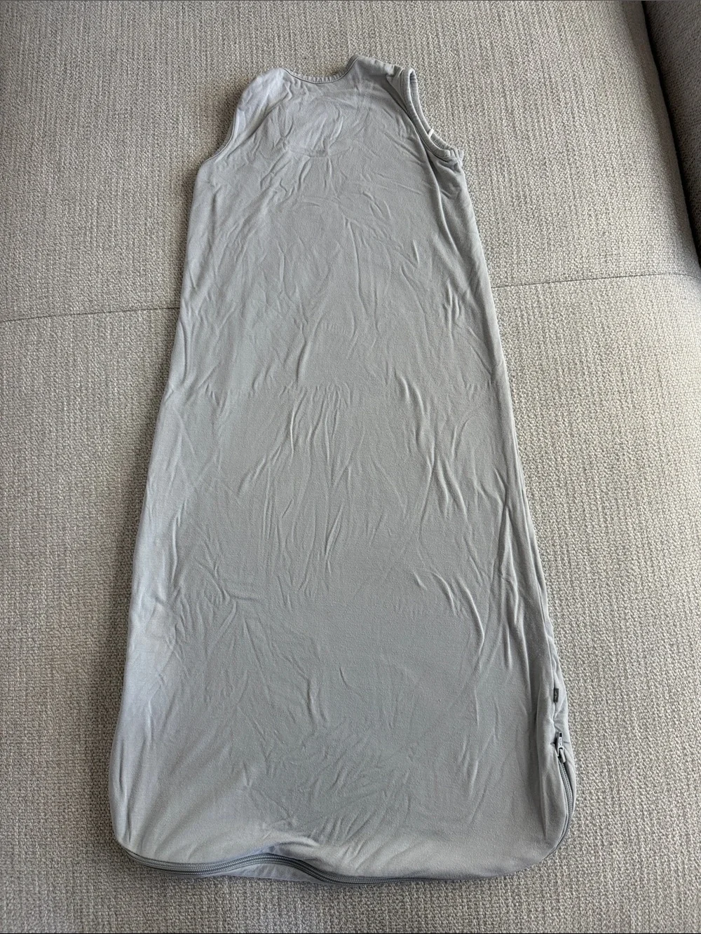 Kyte BABY Light Grey Sleeveless Sleep Sack - 0.5 TOG